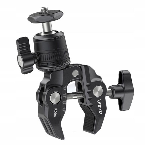 uchwyt imadlo ulanzi r099 zacisk magic arm glowica kulowa do aparatu kamery r099 o8750 2